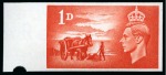 Stamp of Great Britain » Channel Islands 1948 Channel Islands Liberation 1d & 2 1/2d imperforate imprimaturs