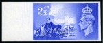 Stamp of Great Britain » Channel Islands 1948 Channel Islands Liberation 1d & 2 1/2d imperforate imprimaturs