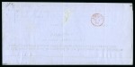 Stamp of Great Britain » 1854-70 Perforated Line Engraved 1870 1/2d Rose-Red pl.1 JT on printed voting circular sent on the FIRST DAY OF ISSUE