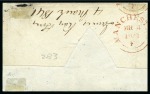 Stamp of Great Britain » 1840 1d Black and 1d Red plates 1a to 11 1840 1d Black pl.6 DG, clear to large margins, tied by a fine strike of the MANCHESTER "Fish tail" DISTINCTIVE MC to front