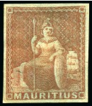 Stamp of Mauritius » 1858-62 Britannia Issues (SG 26-35) 1859-61 Britannia: Mixed lots of unused singles incl. different shades, fine (10) (SG £450)