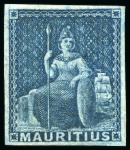 Stamp of Mauritius » 1858-62 Britannia Issues (SG 26-35) 1859-61 Britannia: Mixed lots of unused singles incl. different shades, fine (10) (SG £450)