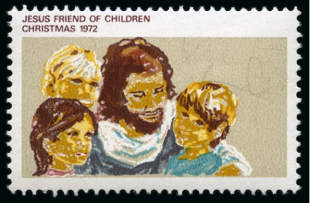 Stamp of Australia » Commonwealth of Australia 1972 Christmas 7c mint nh with RED OMITTED variety