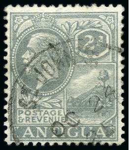 Stamp of Antigua & Barbuda 1921-29 Wmk Scipt CA 2d grey with WATERMARK SIDEWAYS variety, used