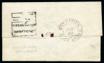 Stamp of Mauritius » Pre-Stamp & Stampless Postal History 1841 (3.1) Folded letter sheet from Port Louis via 'P. Valen' to Batavia