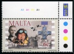 Stamp of Malta 2002 Movies UNISSUED set of five in mint nh top right or lower left corner traffic light marginal singles