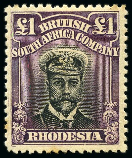 Stamp of Rhodesia OUTSTANDING SHOWPIECE COLLECTION OF THE ADMIRAL ISSUES1913-24