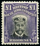 Stamp of Rhodesia OUTSTANDING SHOWPIECE COLLECTION OF THE ADMIRAL ISSUES1913-24