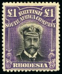 Stamp of Rhodesia OUTSTANDING SHOWPIECE COLLECTION OF THE ADMIRAL ISSUES1913-24