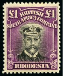 Stamp of Rhodesia OUTSTANDING SHOWPIECE COLLECTION OF THE ADMIRAL ISSUES1913-24