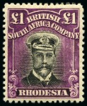 Stamp of Rhodesia OUTSTANDING SHOWPIECE COLLECTION OF THE ADMIRAL ISSUES1913-24