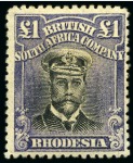 Stamp of Rhodesia OUTSTANDING SHOWPIECE COLLECTION OF THE ADMIRAL ISSUES1913-24
