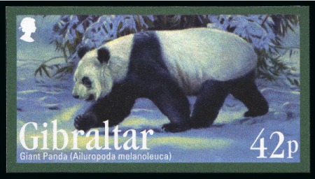 Stamp of Gibraltar 2011 Wildlife complete set of six, imperforate variety,