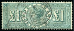 Stamp of Great Britain » Collections 1840-1937 Accumulation of mint and used in two stockbooks with useful Surface Printed, Ed.VII values to £1, with George VI booklet panes, control blocks, etc.