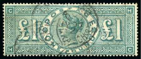 Stamp of Great Britain » Collections 1840-1937 Accumulation of mint and used in two stockbooks with useful Surface Printed, Ed.VII values to £1, with George VI booklet panes, control blocks, etc.