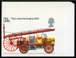 Stamp of Great Britain » Queen Elizabeth II 1974 Bicentenary of Fire Prevention mint nh imperforate imprimatur set of four
