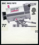 Stamp of Great Britain » Queen Elizabeth II 1972 Broadcasting Anniversaries mint nh imperforate imprimatur set of four