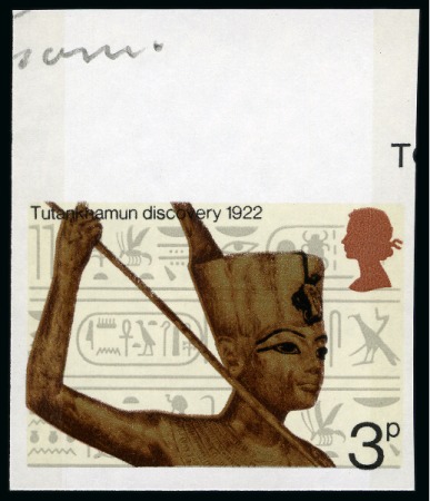 Stamp of Great Britain » Queen Elizabeth II 1972 General Anniversaries mint nh imperforate imprimatur