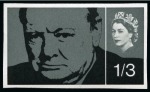 Stamp of Great Britain » Queen Elizabeth II 1965 Churchill mint nh imperforate imprimatur set of two