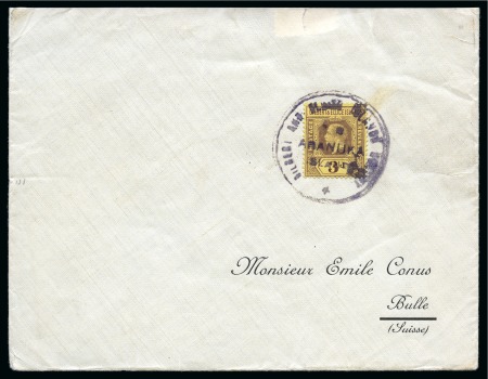 Stamp of Gilbert and Ellice Islands 1934 Envelope from Aranuka Island to Switzerland