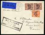 Stamp of Ireland » Airmails 1924 (1.1) Irish Acceptance: London to Paris flight,