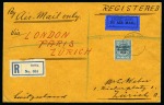 Stamp of Ireland » Airmails 1924 (20.2) Irish Acceptance: London, Paris to Zurich