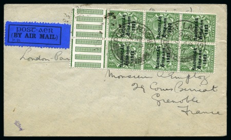 Stamp of Ireland » Airmails 1924 (3.4) Irish Acceptance: London, Paris to Grenoble,