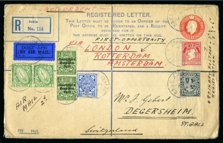 Stamp of Ireland » Airmails 1924 (24.5) Irish Acceptance: Dublin, London, Paris