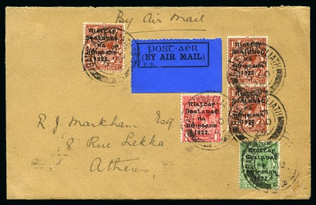 Stamp of Ireland » Airmails 1924 (24.5) Irish Acceptance: Dublin, London, Paris,