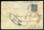 Stamp of Ireland » Airmails 1935-38 Tonga Tin Can Mail: Attractive group of four