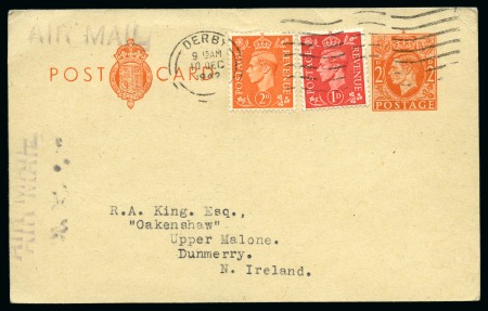 Stamp of Ireland » Airmails 1942 Wartime Airmail Service by Railway Air Services: