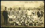 Stamp of Olympics » 1924 Paris » Covers and Cancellations DURING THE GAMES: 1924 (Jun 2) AN Paris picture postcard of the Egypt football team sent from the Olympic Village