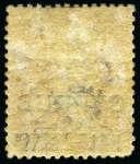 Stamp of Cyprus » Overprinted Stamps of Great Britain 1881 1/2d on 1d (16mm surcharge) pl.216 mint part og