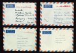 Stamp of Czechoslovakia Czechoslovakia ---> North Korea 1959-1960 diplomatic mail from Praha