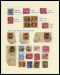 Stamp of Egypt » Collections RURAL CANCELS: 1900-30 Attractive group of 41 cancels