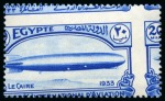 Stamp of Egypt » Commemoratives 1933 Aviation Congress set of five, mint nh Royal misperfs, plus Royal cancelled back set of singles, etc.