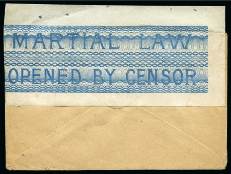 Stamp of Egypt » Postal History 1918 Egypt Censor Mail: A cover sent from England c1918