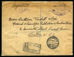 Stamp of Egypt » Officials 1922 Egypt Official Stamps: A Registered cover sent