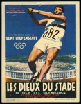 Stamp of Olympics » 1936 Berlin » Postcards & Photographs Publicity postcard from Belgium for the Olympic movie by Leni Riefenstahl "Les Dieux du Stade"