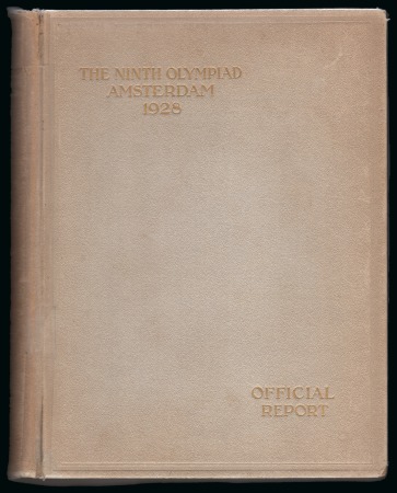 Stamp of Olympics » 1928 Amsterdam » Memorabilia 1928 Amsterdam Official Report deluxe edition, English text