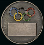 Stamp of Olympics » Pierre de Coubertin and the IOC "Comité Internacional Pierre de Coubertin" medal