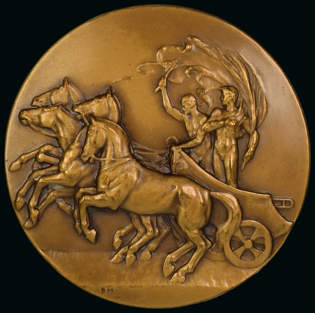 Stamp of Olympics » 1948 London 1948 London participation medal, 50mm, bronze