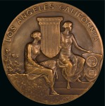 Stamp of Olympics » 1932 Los Angeles 1932 Los Angeles participation medal, 68mm, bronze