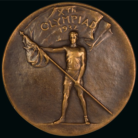 Stamp of Olympics » 1932 Los Angeles 1932 Los Angeles participation medal, 68mm, bronze