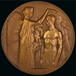 Stamp of Olympics » 1924 Paris » Memorabilia 1924 Paris participation medal, 55mm, bronze