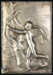 Stamp of Olympics » 1900 Paris 1900 Paris Universal Expo silvered bronze plaque