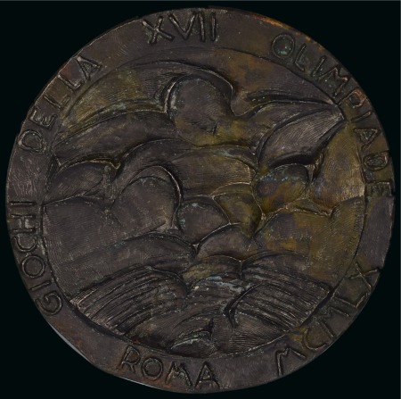 Stamp of Olympics » 1960 Rome 1960 Rome participation medal, 54mm, fine