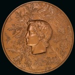 Stamp of Olympics » 1968 Grenoble 1968 Grenoble participation medal, 67mm, very fine