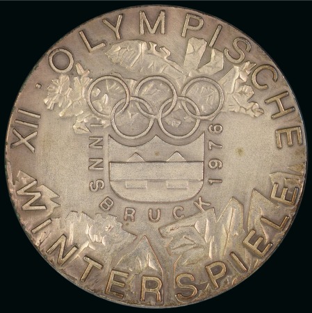 Stamp of Olympics » 1976 Innsbruck 1976 Innsbruck participation medal, 49mm