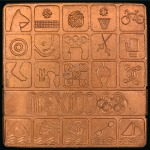 Stamp of Olympics » 1968 Mexico 1968 Mexico participation medal, 50x50mm, some minor wear